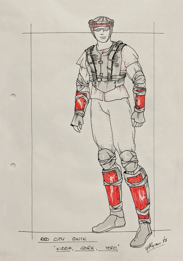 Kidda, Gore, Topo  (Red City Quick) (The Blood of Heroes) by J. Ryan