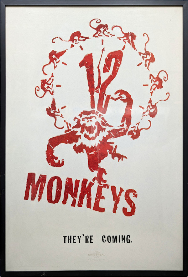 12 Monkeys (logo poster) by Terry Gilliam