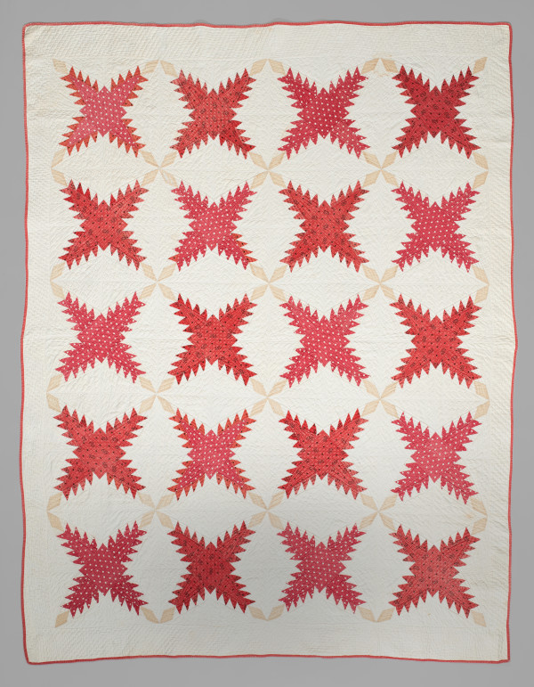 Tomahawk Quilt/Pineapple Quilt by Unknown Artist