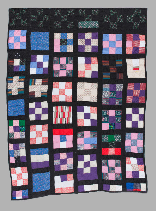 Nine Patch Quilt by Rosalee Farmer