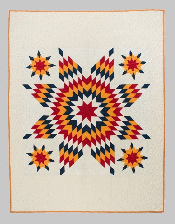 Star of Bethlehem Quilt by Unknown Artist