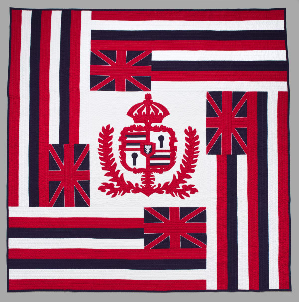Hawaiian Flag Quilt (Reproduction) by Unknown Artist