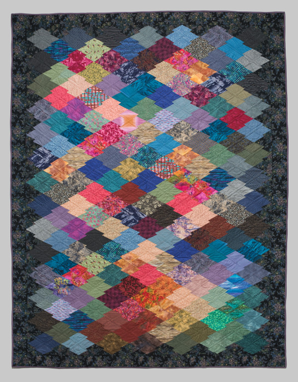 Japanese Puzzle Quilt by Lucy Hilty