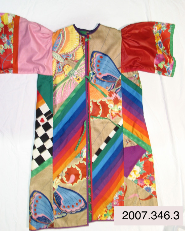 Over the Rainbow Pieced Coat by Yvonne Porcella