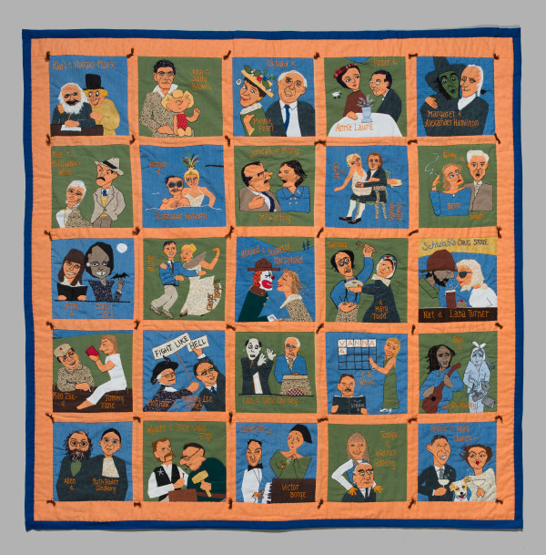 Odd Couples Quilt by Dorothy Vance