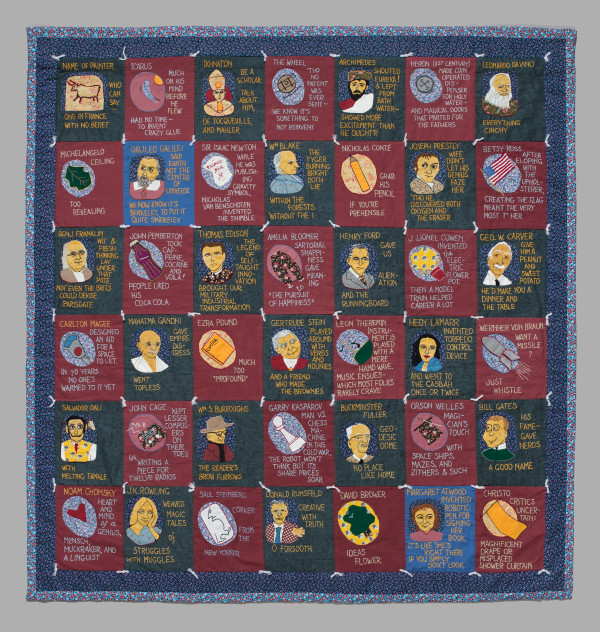 The Creative Mind Quilt by Dorothy Vance