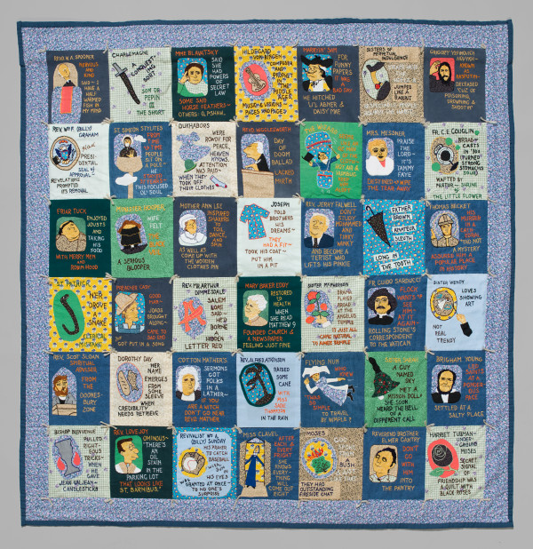 People of the Cloth Quilt by Dorothy Vance