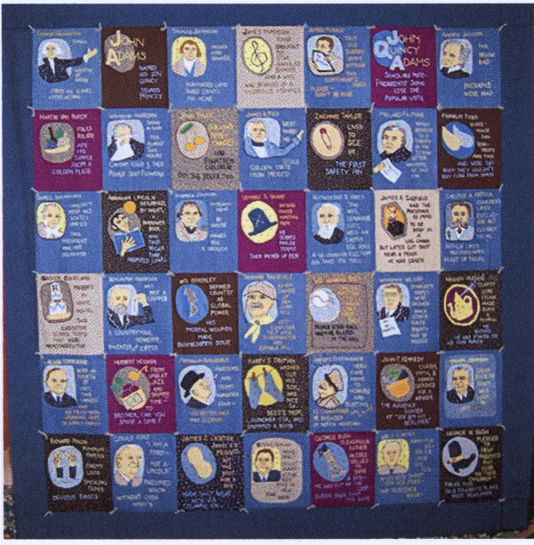 Presidents Quilt by Dorothy Vance