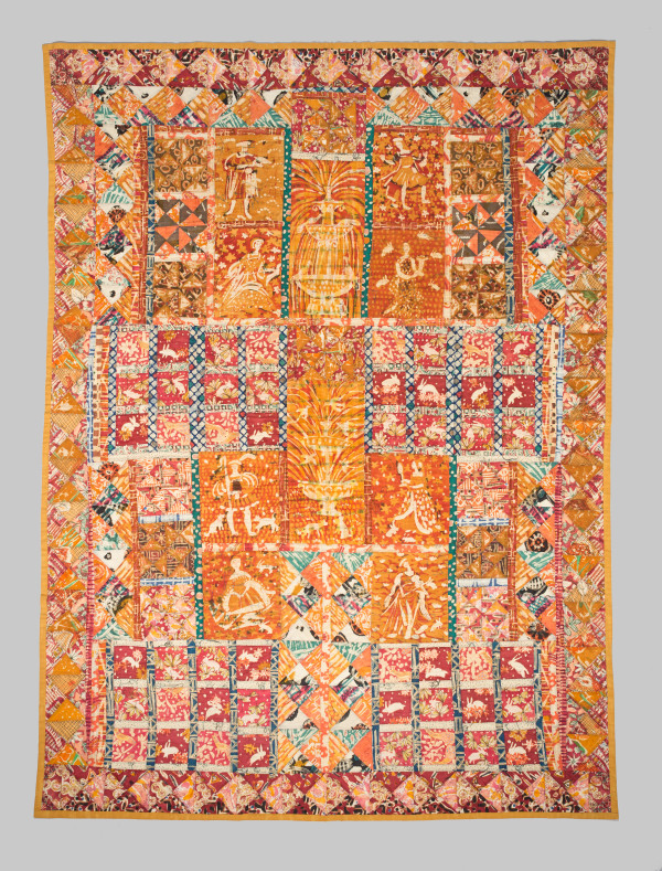 Pieced Batik Quilt by Katherine Westphal