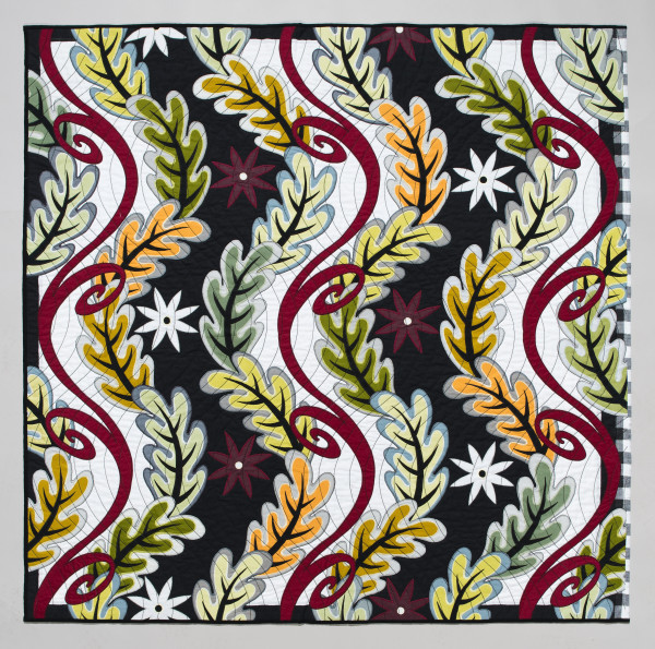 Brocade Quilt by Jane A. Sassaman