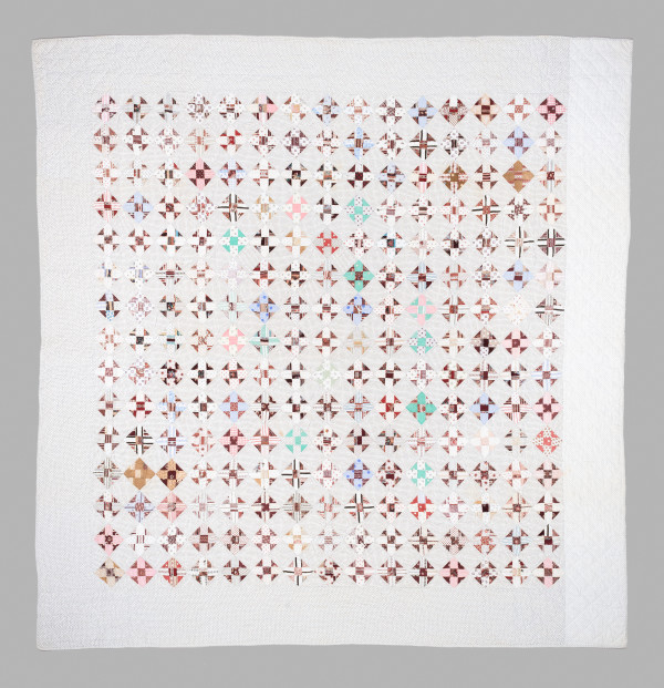Bachelor Puzzle Quilt (variation) by Unknown Artist
