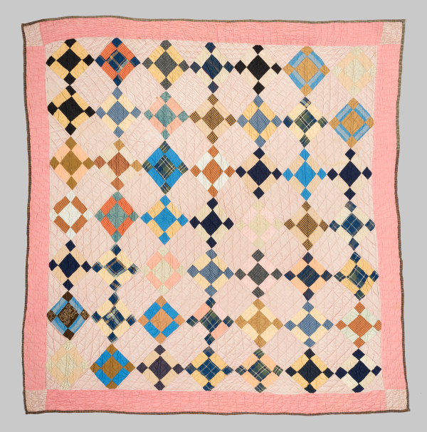 Nine Patch Quilt by Unknown Artist