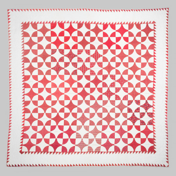Mill Wheel signature Quilt by Unknown Artist