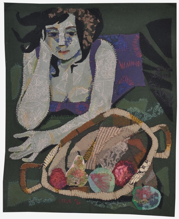 Girl with Fruit Basket by Leslie Gabrielse