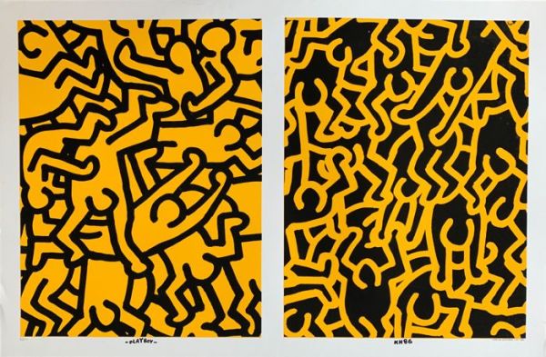 Playboy KH86 by Keith Haring