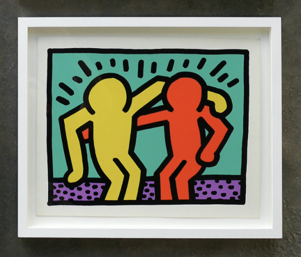 Pop Shop I - A by Keith Haring