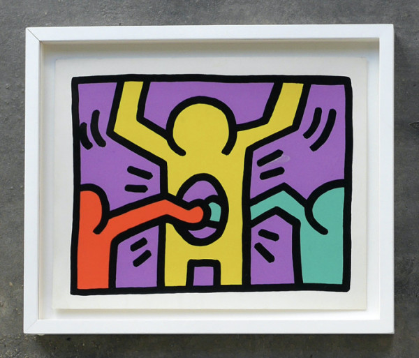 Pop Shop I - C by Keith Haring