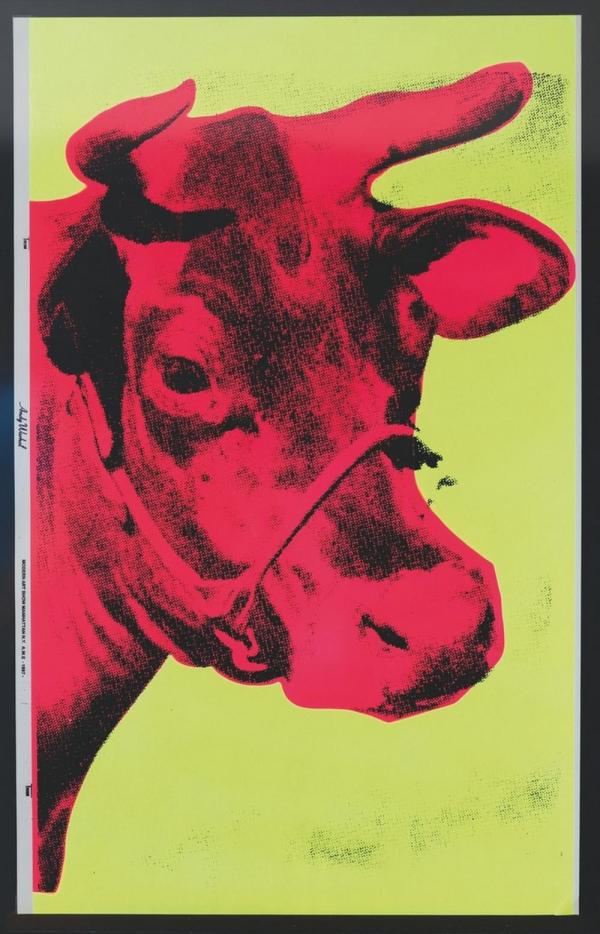 Manhattan Cow by Andy Warhol