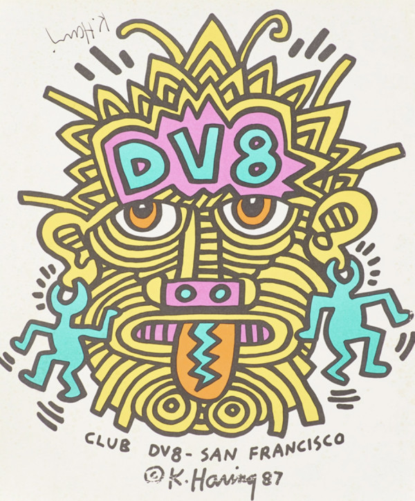 Club DV8 - San  Francisco by Keith Haring
