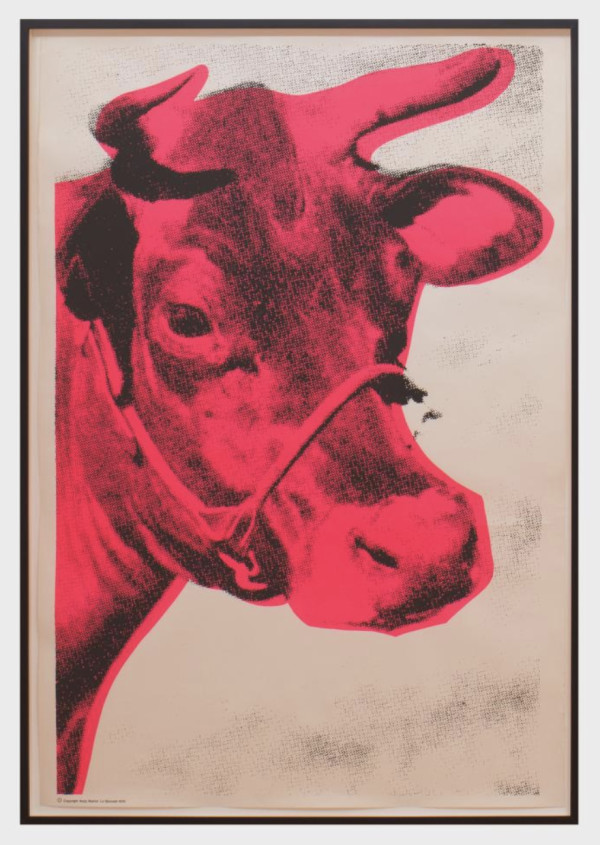 Cow Wallpaper by Andy Warhol