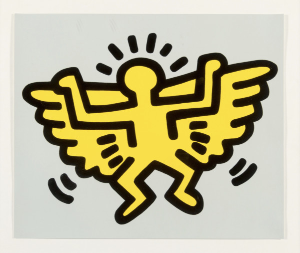 Winged Angel by Keith Haring