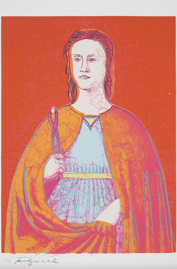 Saint Apollonia by Andy Warhol