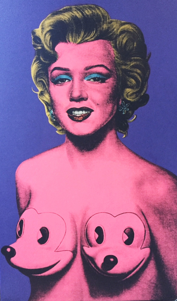 Super Pink Marilyn by Ron English