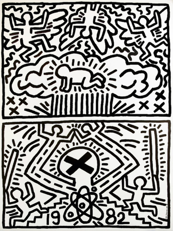 Nuclear Disarmament by Keith Haring