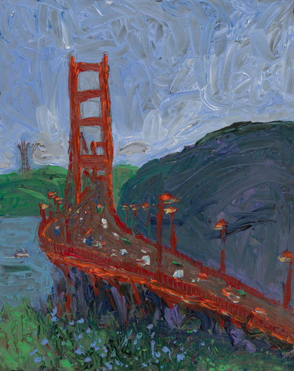 A bridge over the Golden Gate by Ken Gorczyca