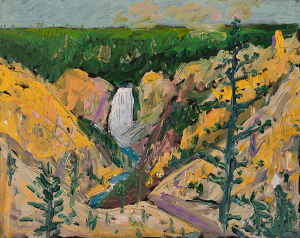 Yellowstone Falls by Ken Gorczyca