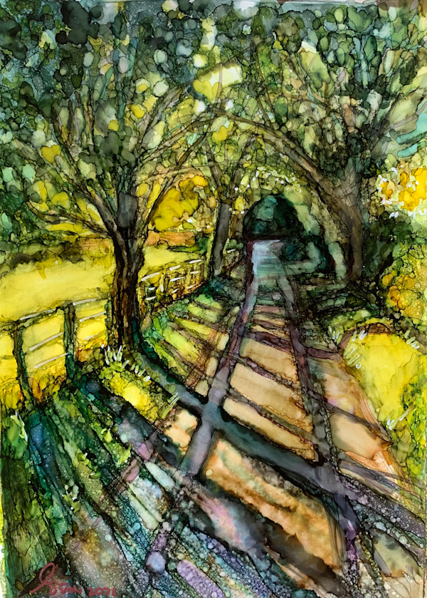 Life in a Slow Green lane by Janet Dixon, Image 1.
