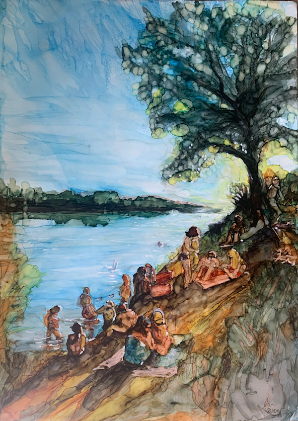 Summer at the Lake by Janet Dixon, Image 6.