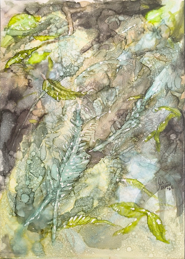 Ferns & Icicles by Janet Dixon