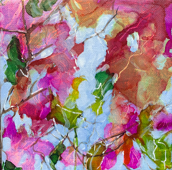 Flowers in the Sky2 by Janet Dixon