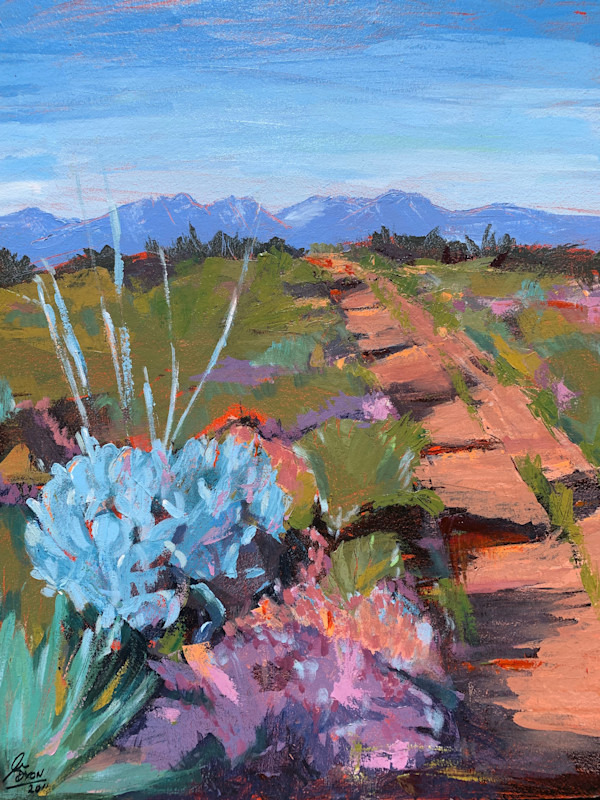 Shadows on the Path Too. by Janet Dixon, Image 1.