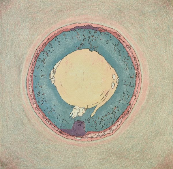 A Flounder Mandala by Pat Borow
