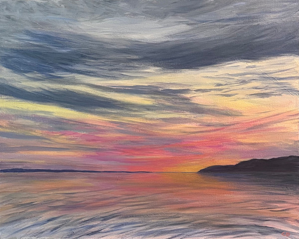 Where The Soft Glow Lingers by Celeste Dumonceaux Delahey