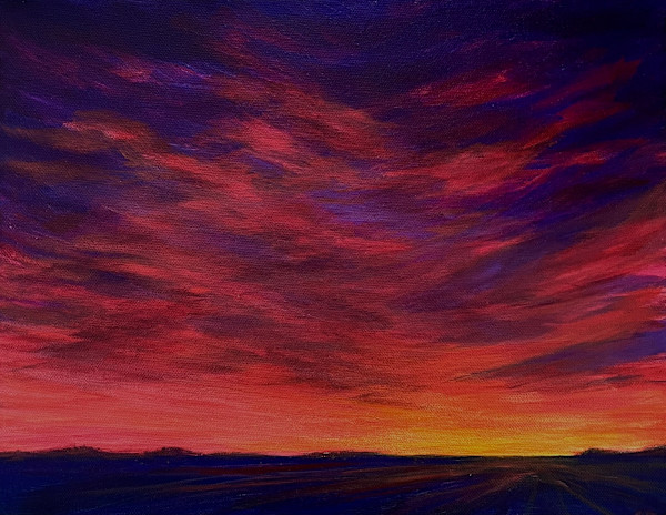 Perfectly Purply Pink by Celeste Dumonceaux Delahey, Image 1.