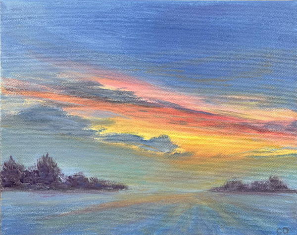 A New Day Rises by Celeste Dumonceaux Delahey