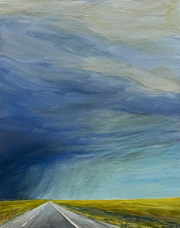 Here Comes The Rain by Celeste Dumonceaux Delahey, Image 1.