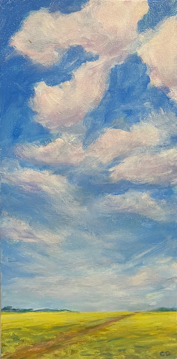 Tall Clouds by Celeste Dumonceaux Delahey