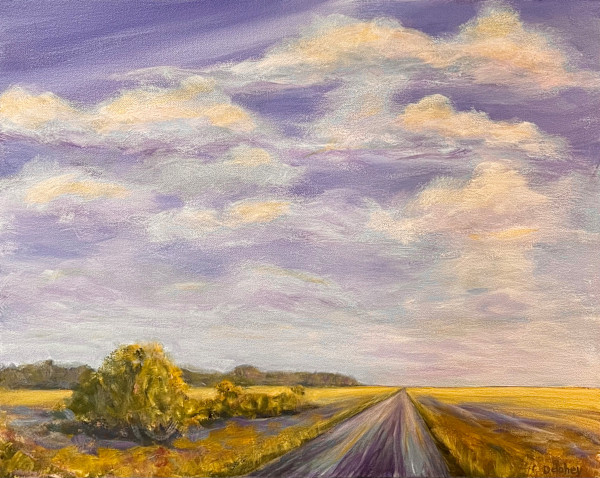 Purple Haze by Celeste Dumonceaux Delahey, Image 1.