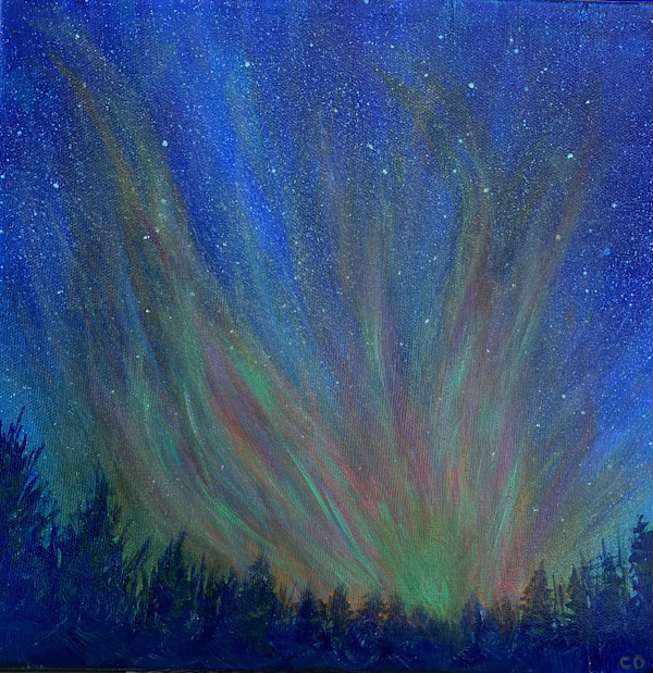 Beauty In The Night by Celeste Dumonceaux Delahey
