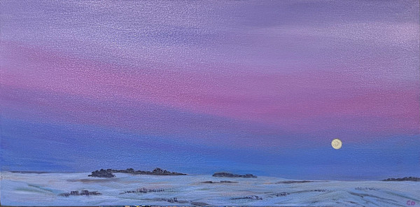 Winter Moon by Celeste Dumonceaux Delahey