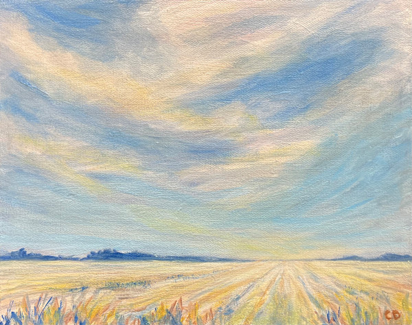 Cool Field by Celeste Dumonceaux Delahey