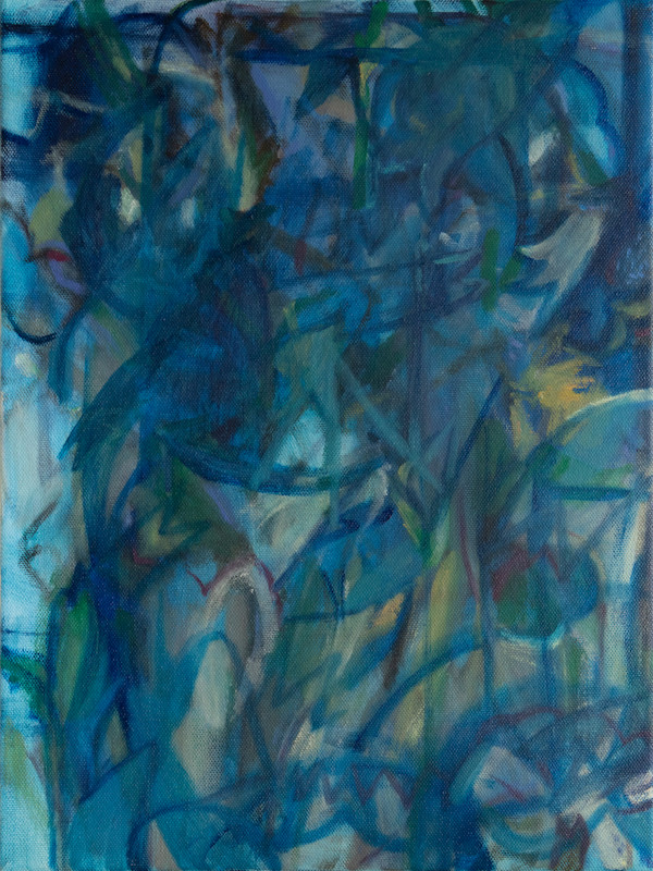 Dreamscape In Blue, Yellow And Red by Carolin Winkler, Image 1.