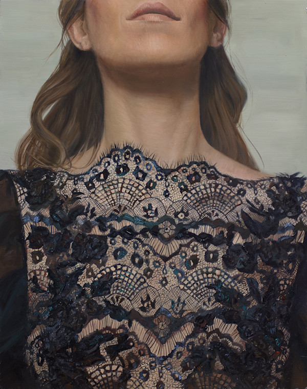 Black Lace study by shana levenson, Image 1.