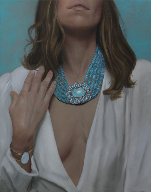 Turquoise Necklace by shana levenson