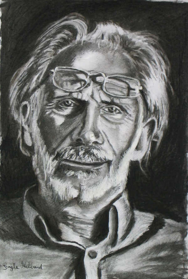 Portrait of Dr Graeme Oliver by Gayle Reichelt