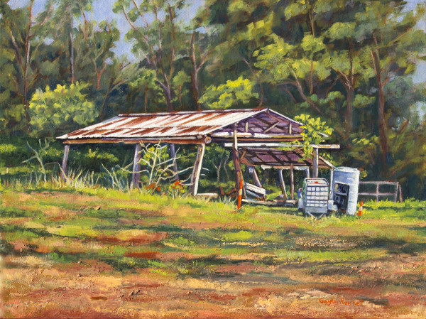 Rayner's Sawmill - Limited Edition Print (25) by Gayle Reichelt